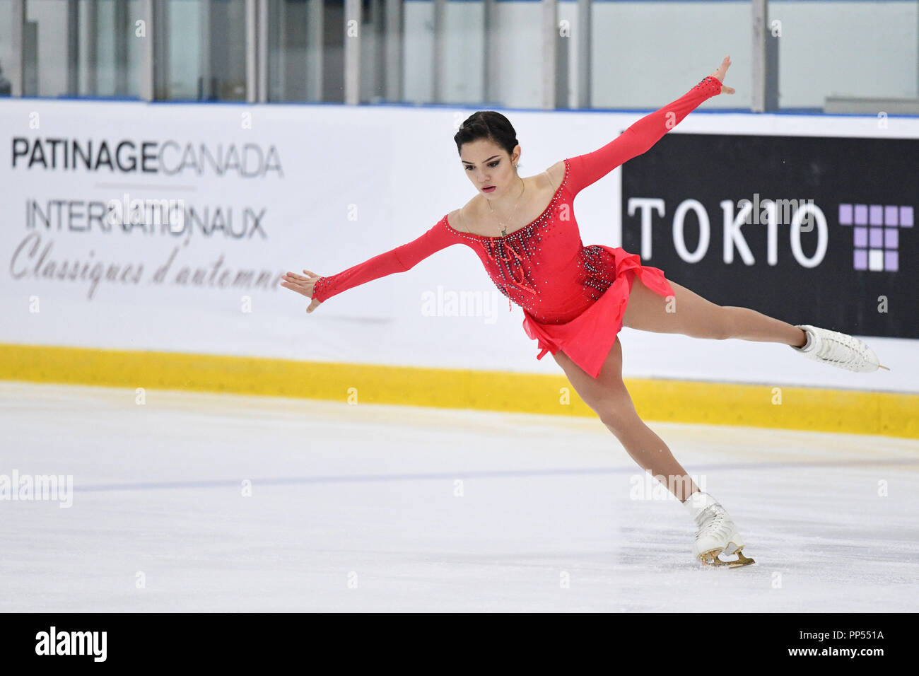 Toronto Canada Credit Matsuo 21st Sep 2018 Evgenia Medvedeva Rus Figure Skating 2018 Skate Canada Autumn Classic International Women S Free Skating At Sixteen Mile Sports Complex In Toronto Canada Credit Matsuo