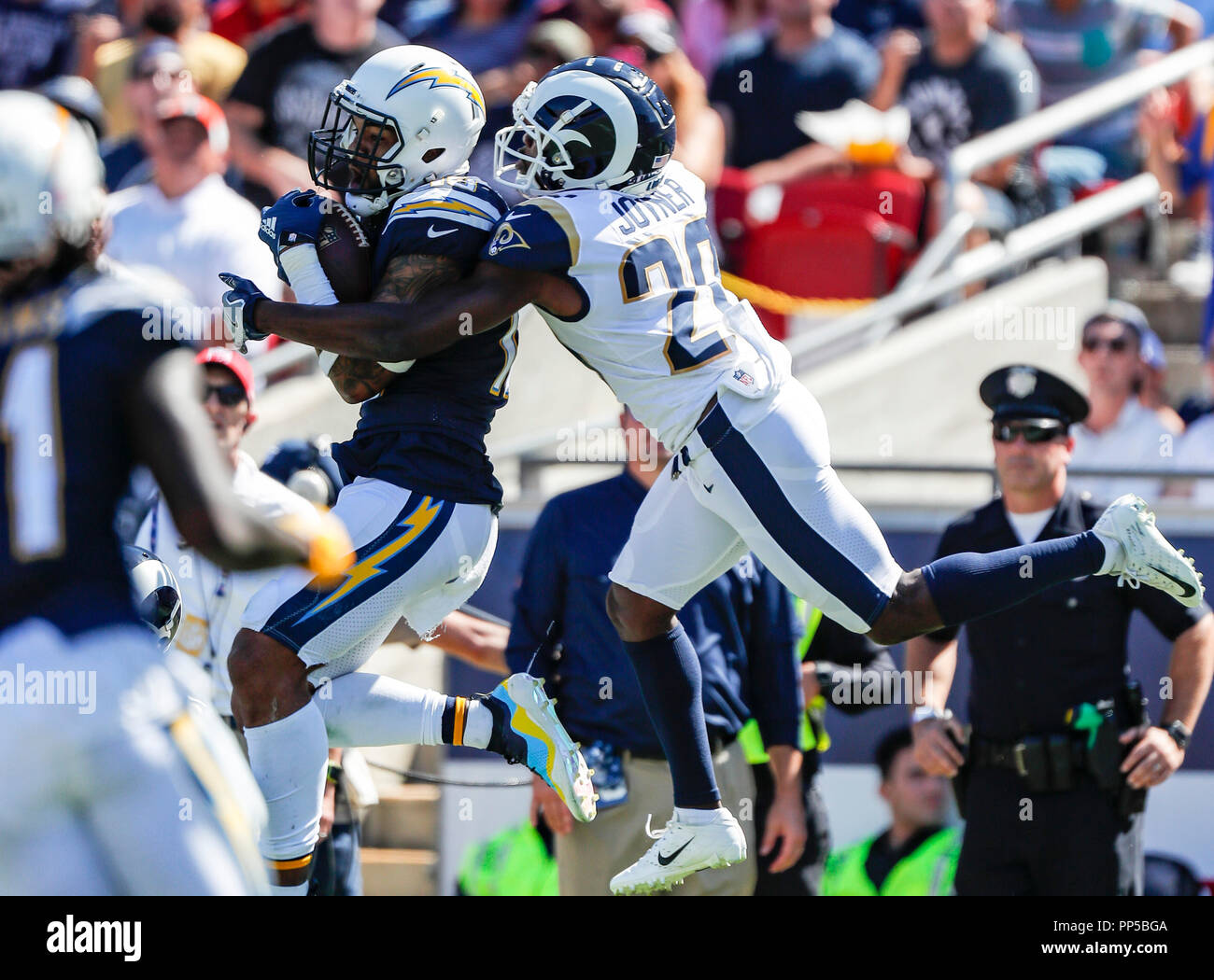 Los Angeles, CA, USA. 23rd Sep, 2018. Los Angeles Rams wide