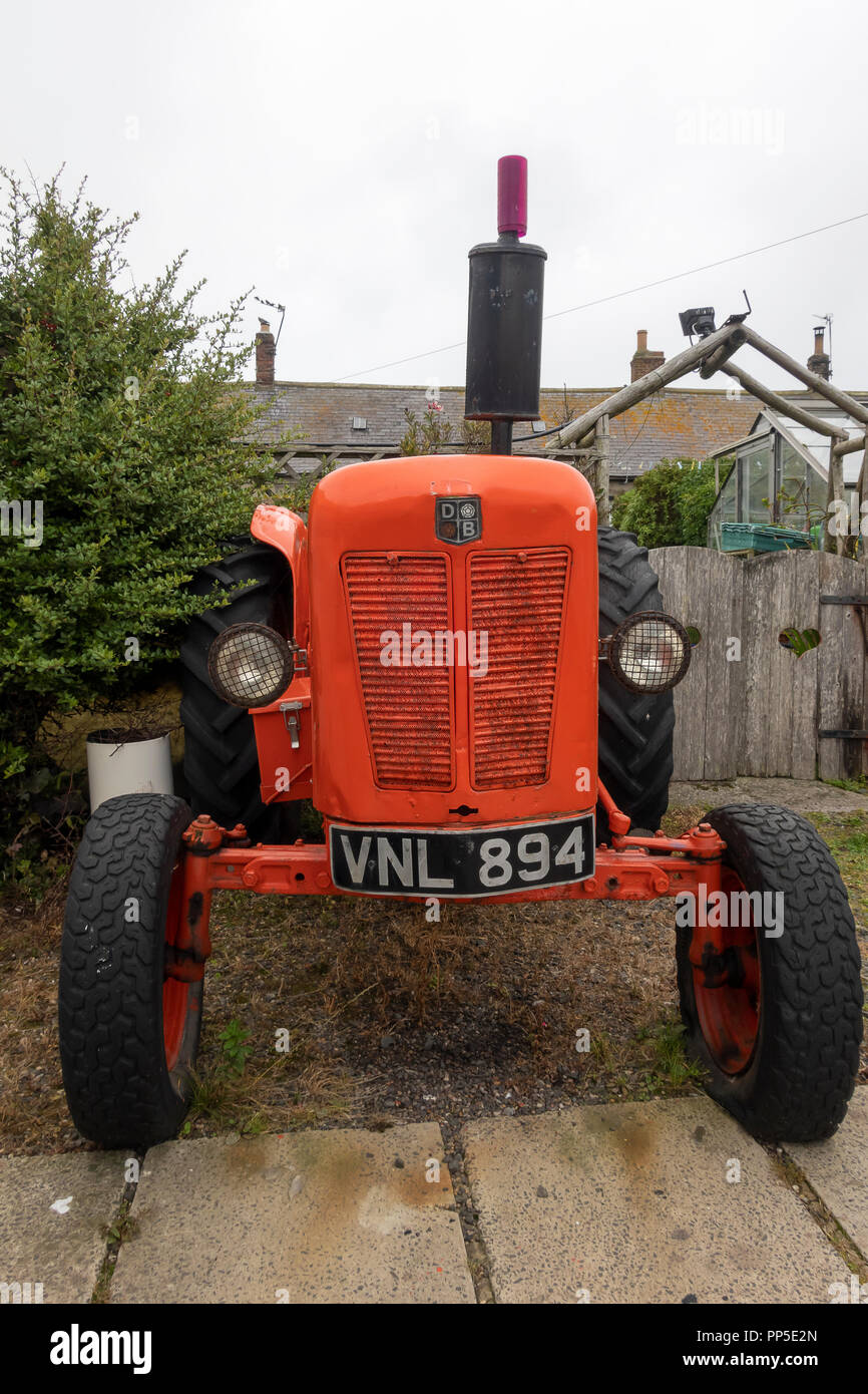 David Brown Tractor Stock Photo