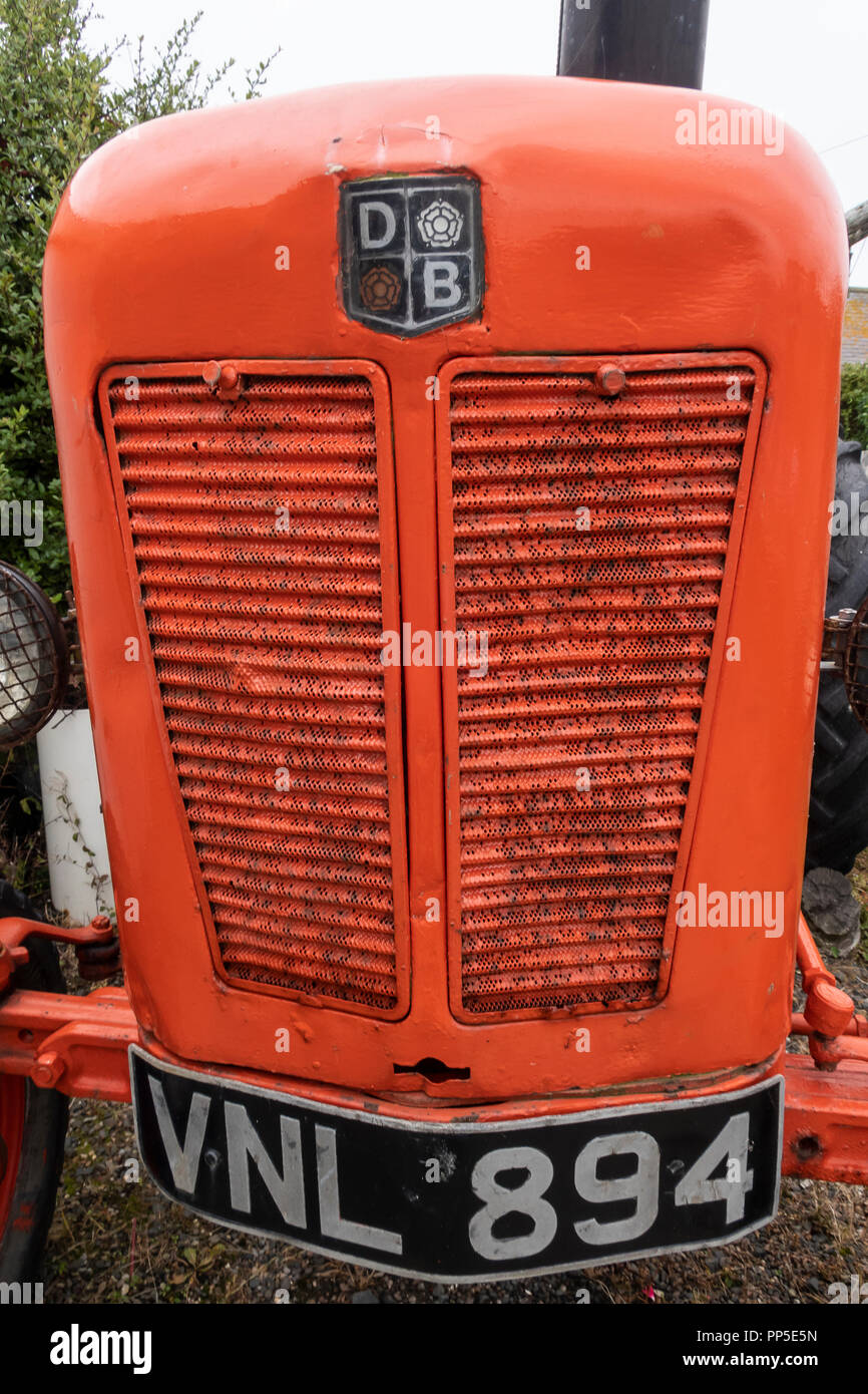 David Brown Tractor Stock Photo