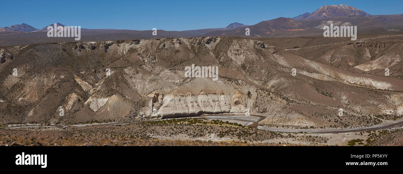 Canyon Of The Rio Lluta Running Through The High Altitude Photo Inspiration
