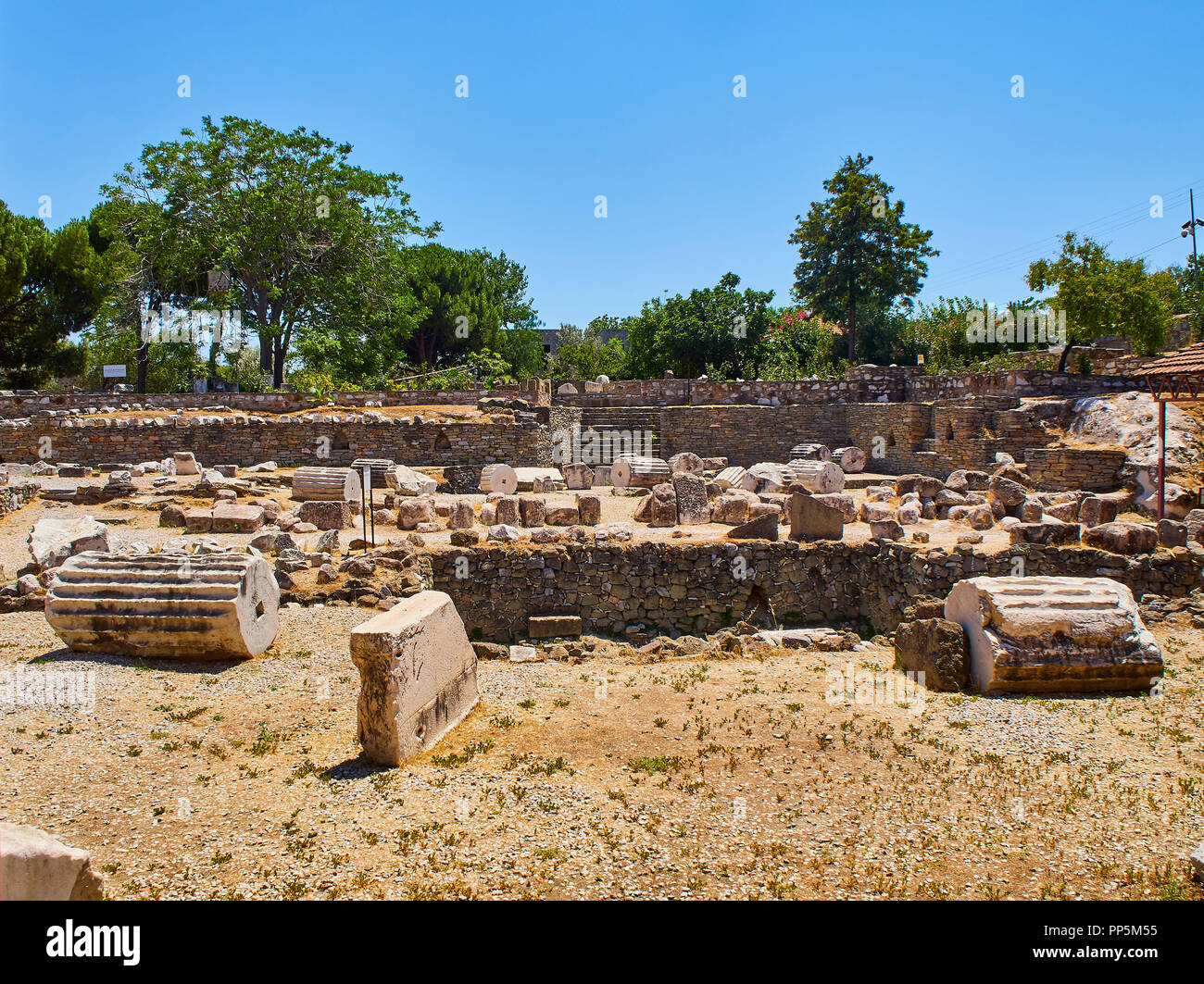 The Ruins Of The Mausoleum Of Halicarnassus One Of The Seven Wonders The Ruins Of The Mausoleum Of Halicarnassus One Of The Seven Wonders