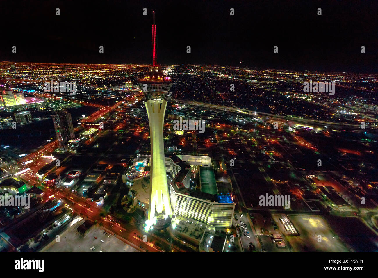 Adrenaline at Las Vegas Stratosphere Tower Stock Image - Image of night,  adrenaline: 122755291