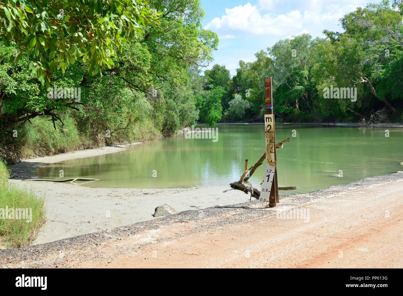 Cahills Crossing over the East Alligator River on the Arnhem Highway