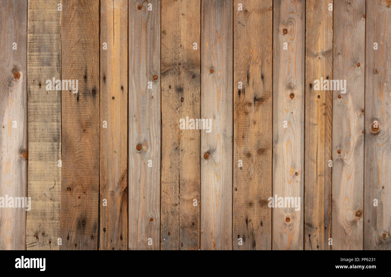 Wooden planks background, texture. Wooden floor or wall surface Stock Photo