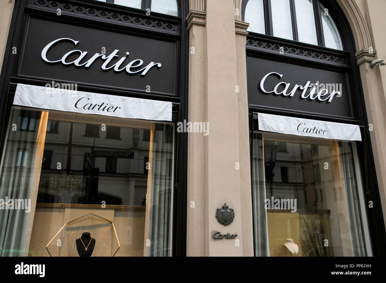 Cartier retail store in Munich, Germany 