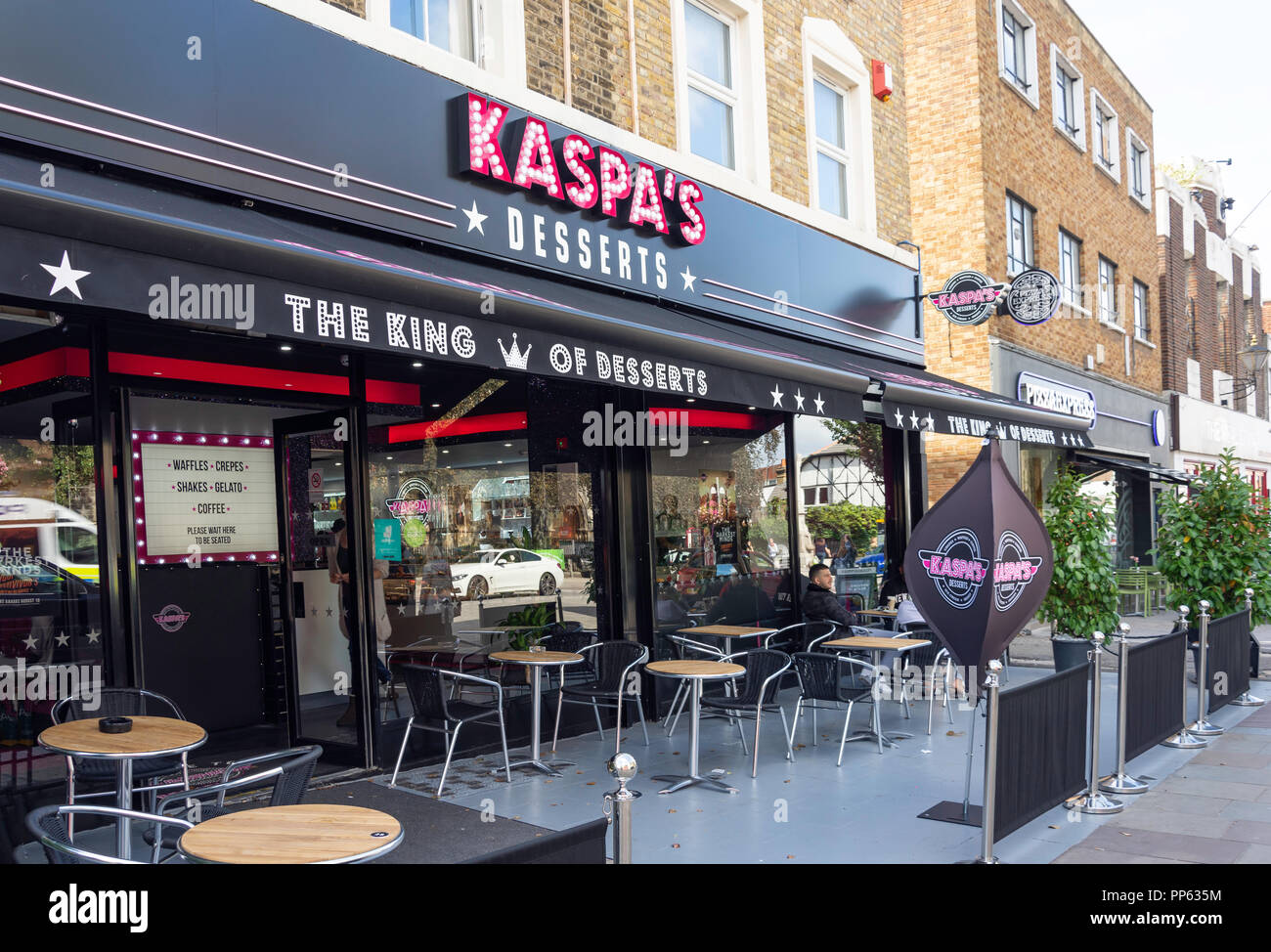 Kaspa's Deserts, The Broadway, Bexleyheath, London Borough of Bexley