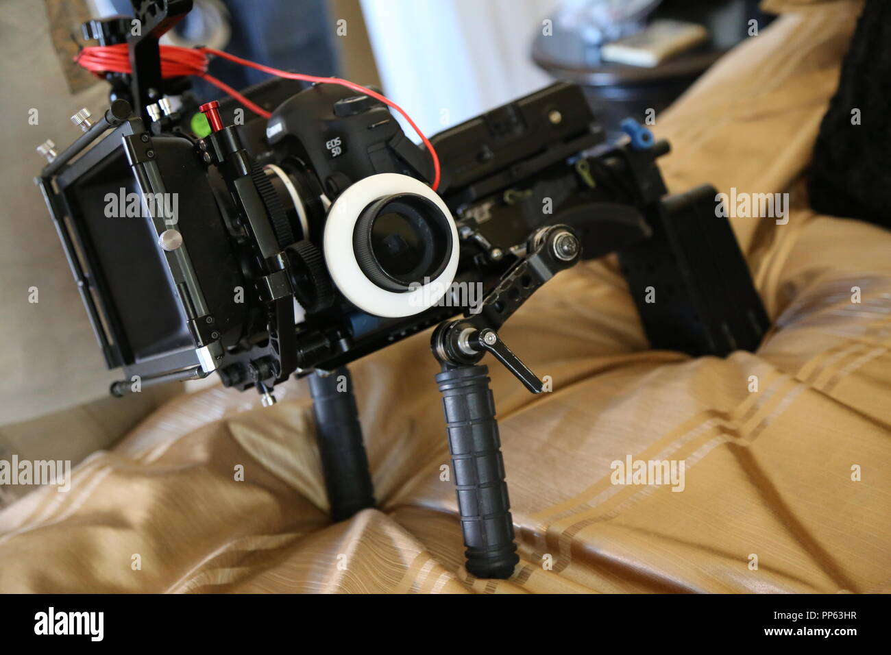 Image of a Canon 5D Mark III Camera Stock Photo