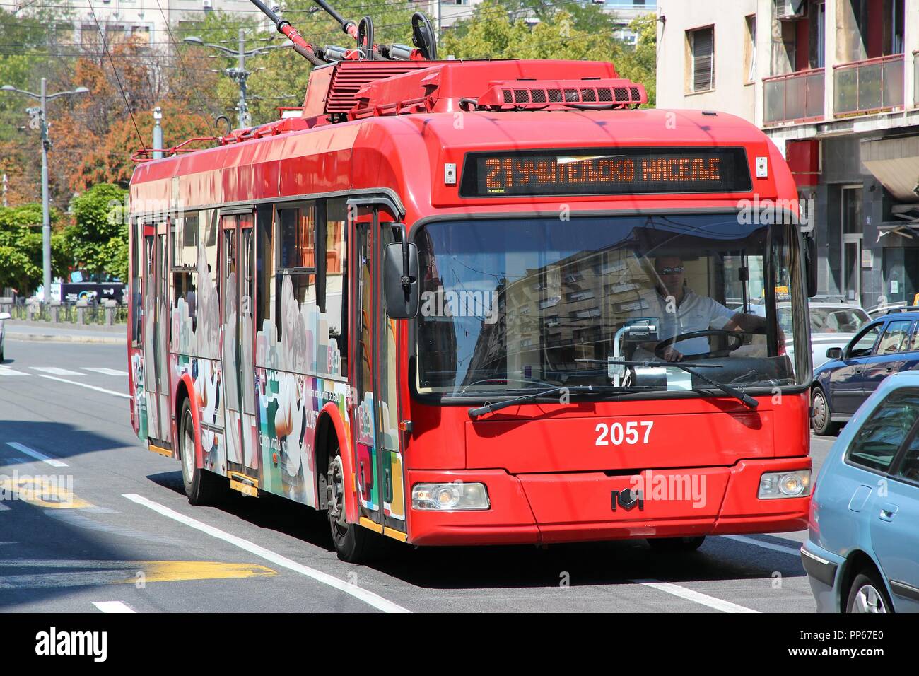 Electric trolleybus hi-res stock photography and images - Page 5 - Alamy