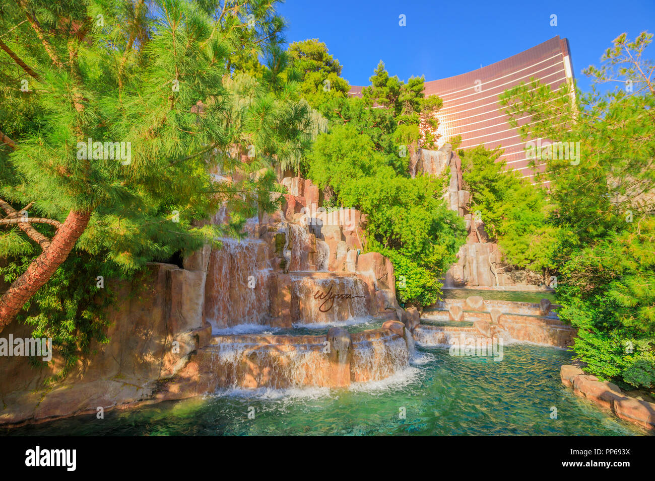 Las Vegas, Nevada, United States - August 18, 2018: Wynn Las Vegas ...