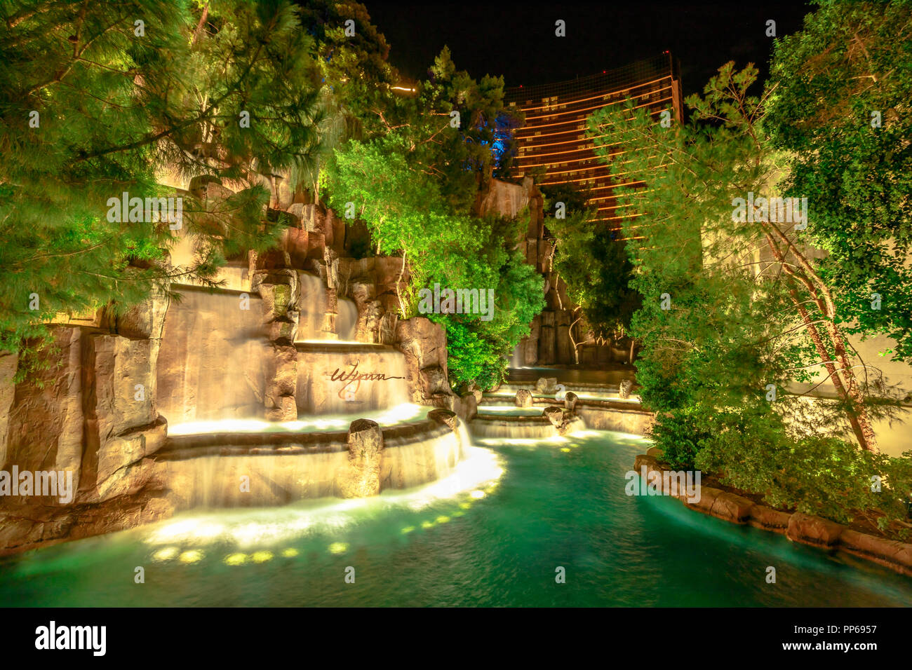 Las Vegas, Nevada, United States - August 18, 2018: Wynn Las Vegas ...