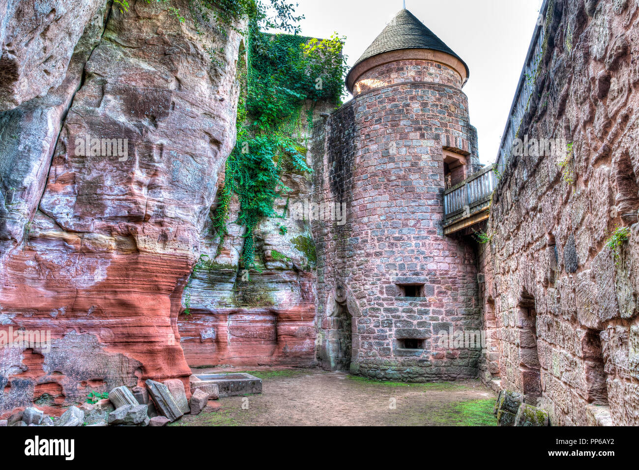 Castle Nanstein Stock Photo