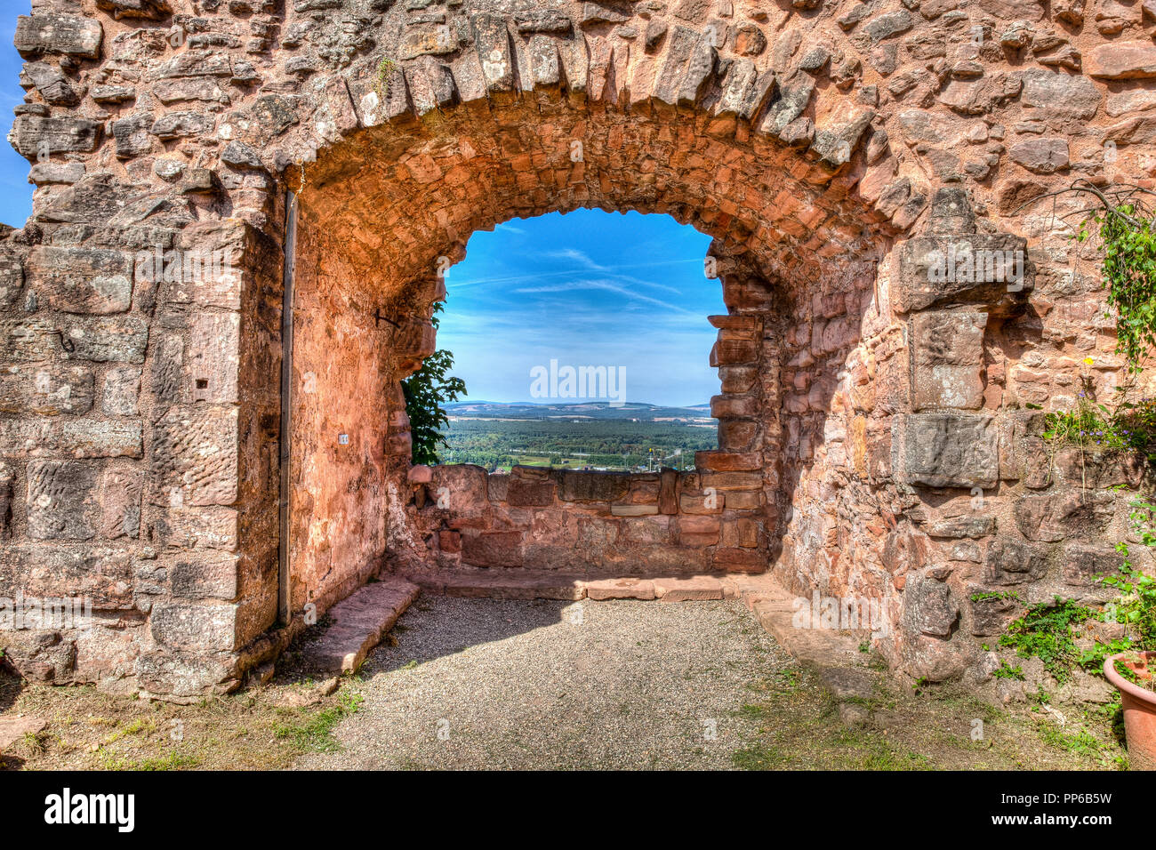 Castle Nanstein Stock Photo