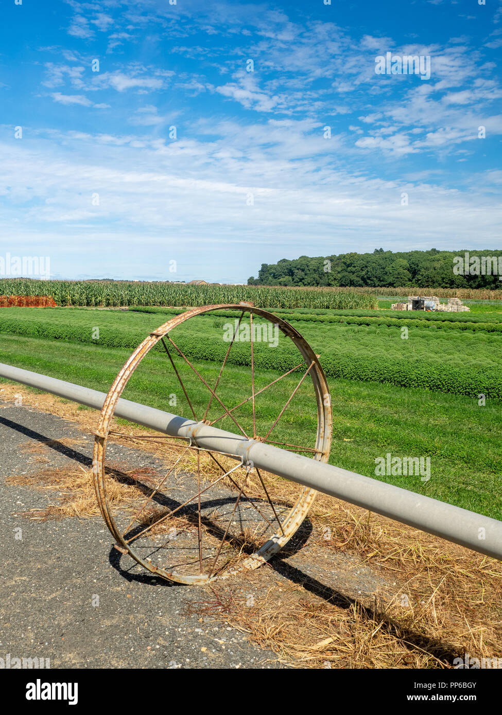 Irrigation Wheel High Resolution Stock Photography and Images Alamy