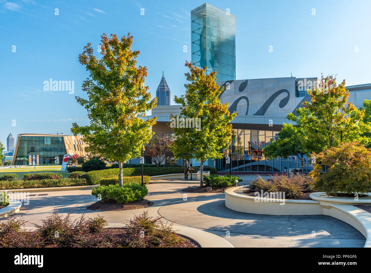 World of Coca-Cola in downtown Atlanta, Georgia. (USA) Stock Photo