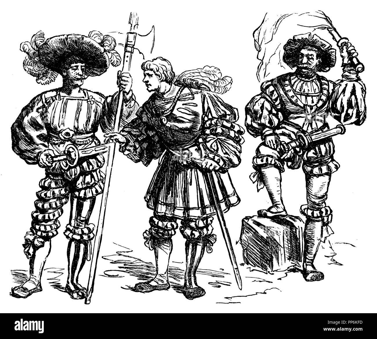Landsknecht Cut Out Stock Images & Pictures - Alamy
