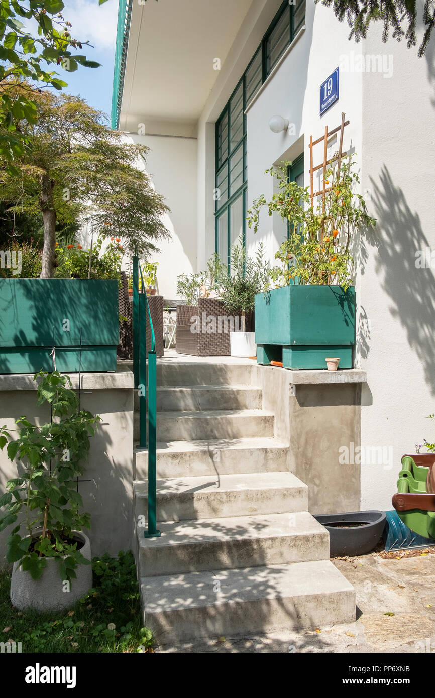 The Werkbundsiedlung in Vienna is a model housing estate in Vienna