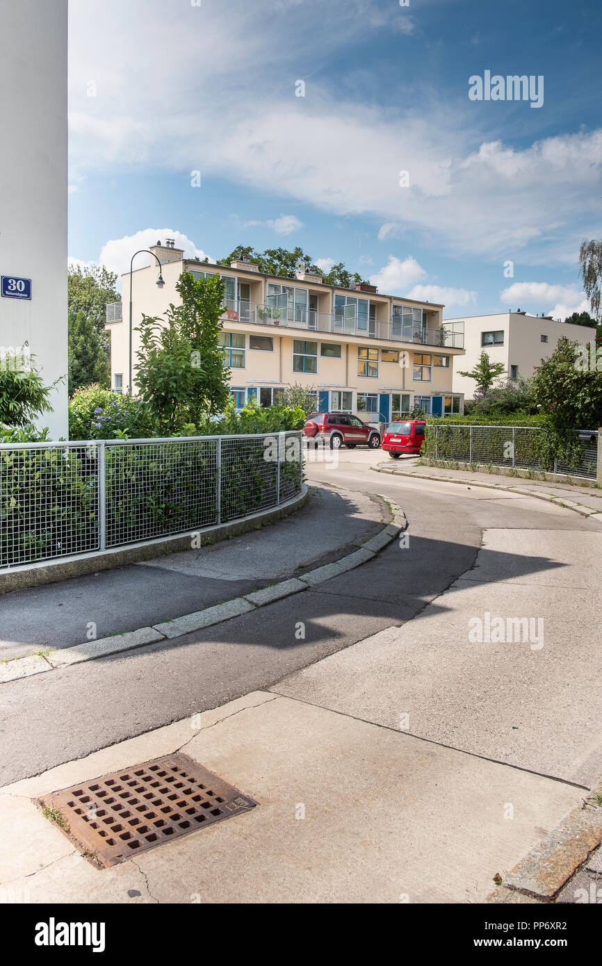 The Werkbundsiedlung in Vienna is a model housing estate in ViennaHietzing that was opened in