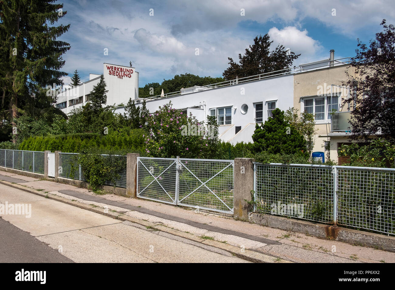 The Werkbundsiedlung in Vienna is a model housing estate in Vienna