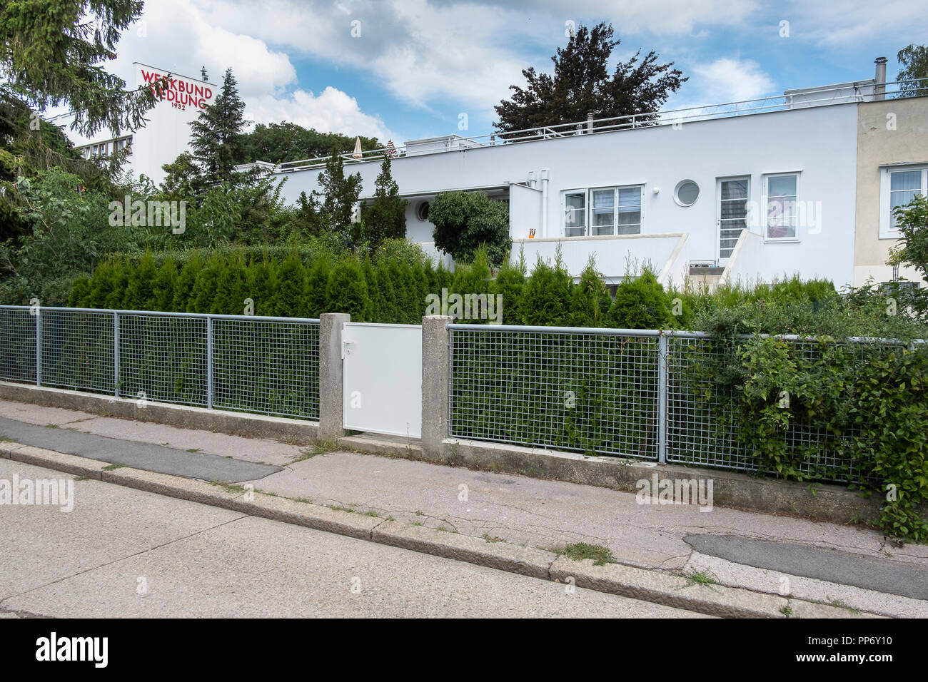 The Werkbundsiedlung in Vienna is a model housing estate in Vienna