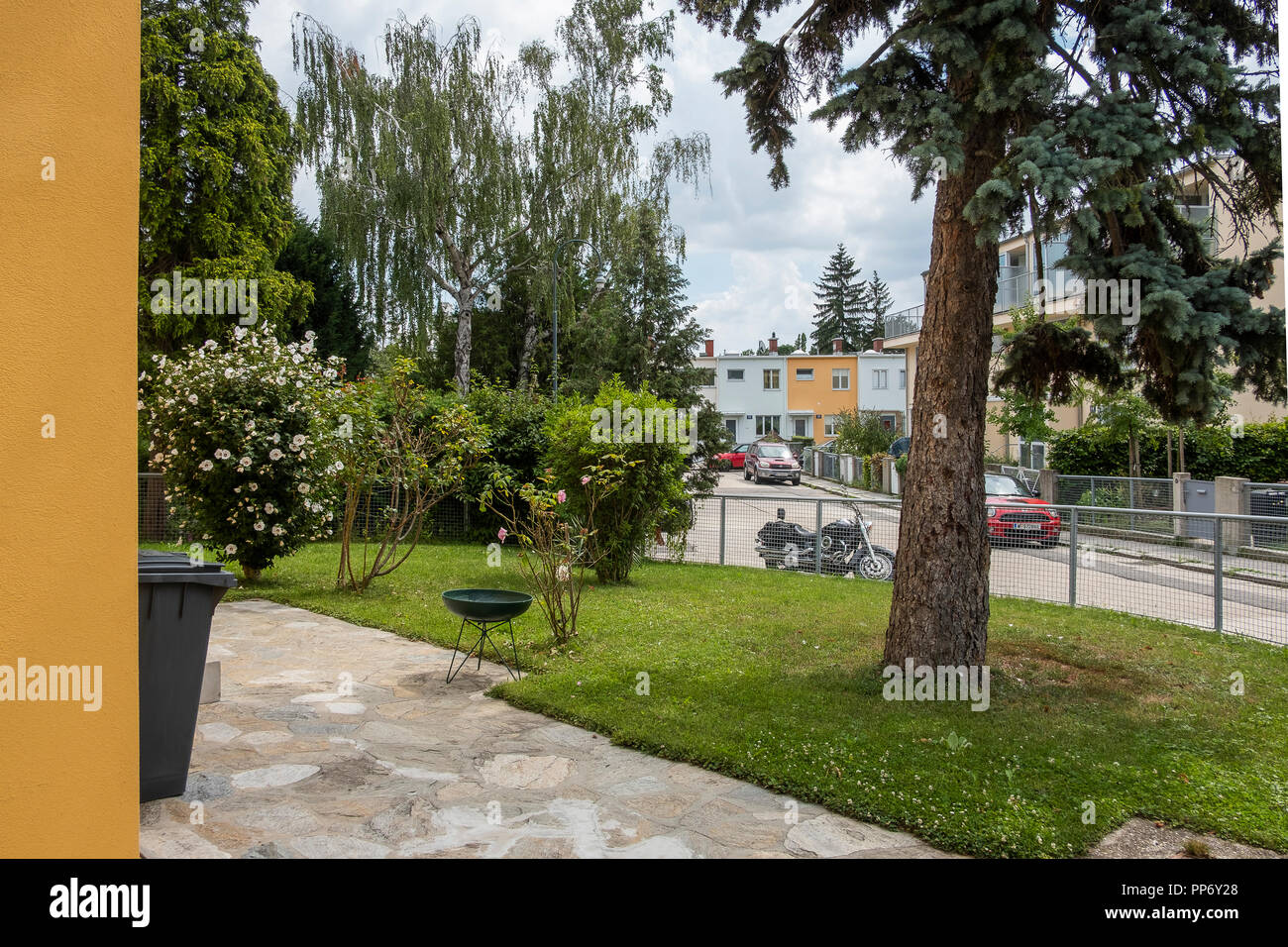 The Werkbundsiedlung in Vienna is a model housing estate in Vienna