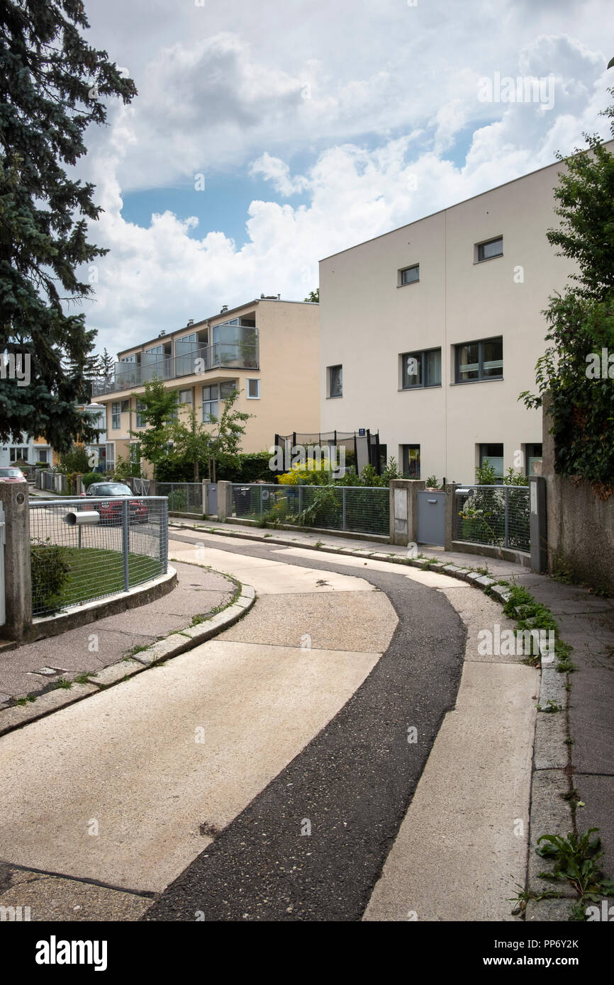 The Werkbundsiedlung in Vienna is a model housing estate in Vienna