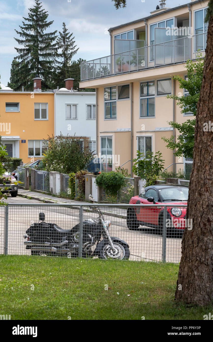The Werkbundsiedlung in Vienna is a model housing estate in Vienna
