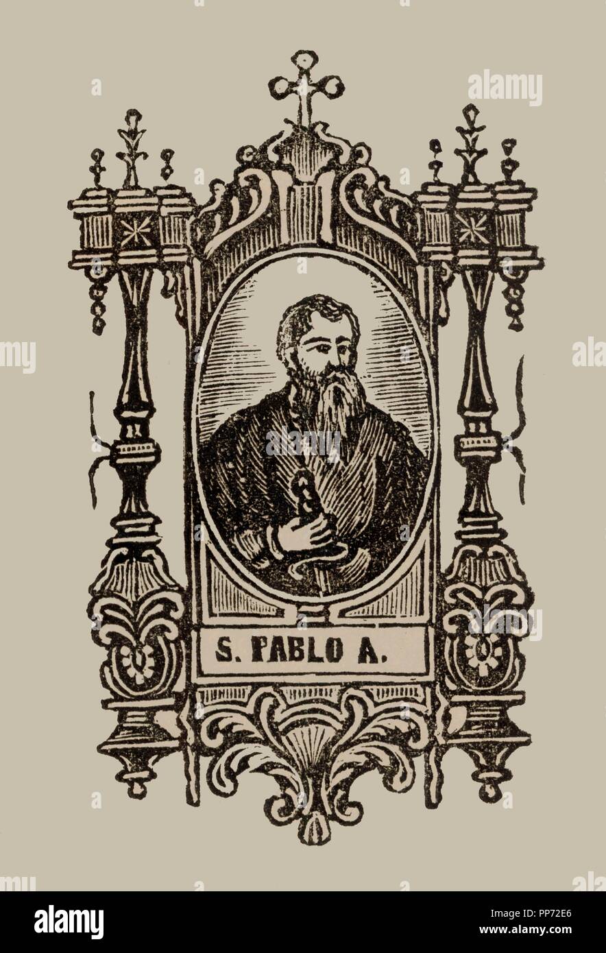 San Pablo de Tarso (5 ac-58 dc), conocido com el apóstol de los