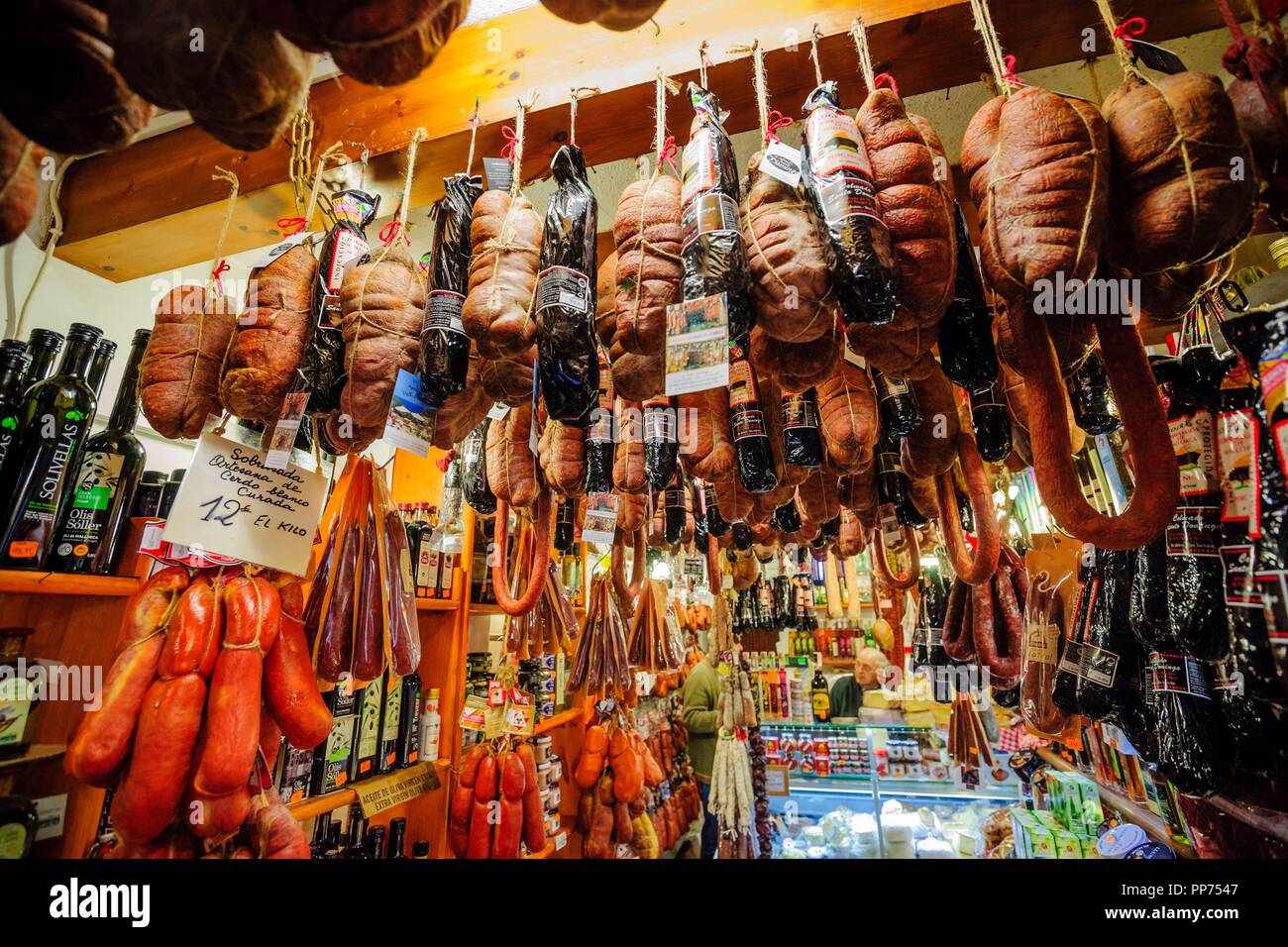 colmado de Santo Domingo,Palma, Mallorca.Islas baleares, Spain Stock Photo Alamy