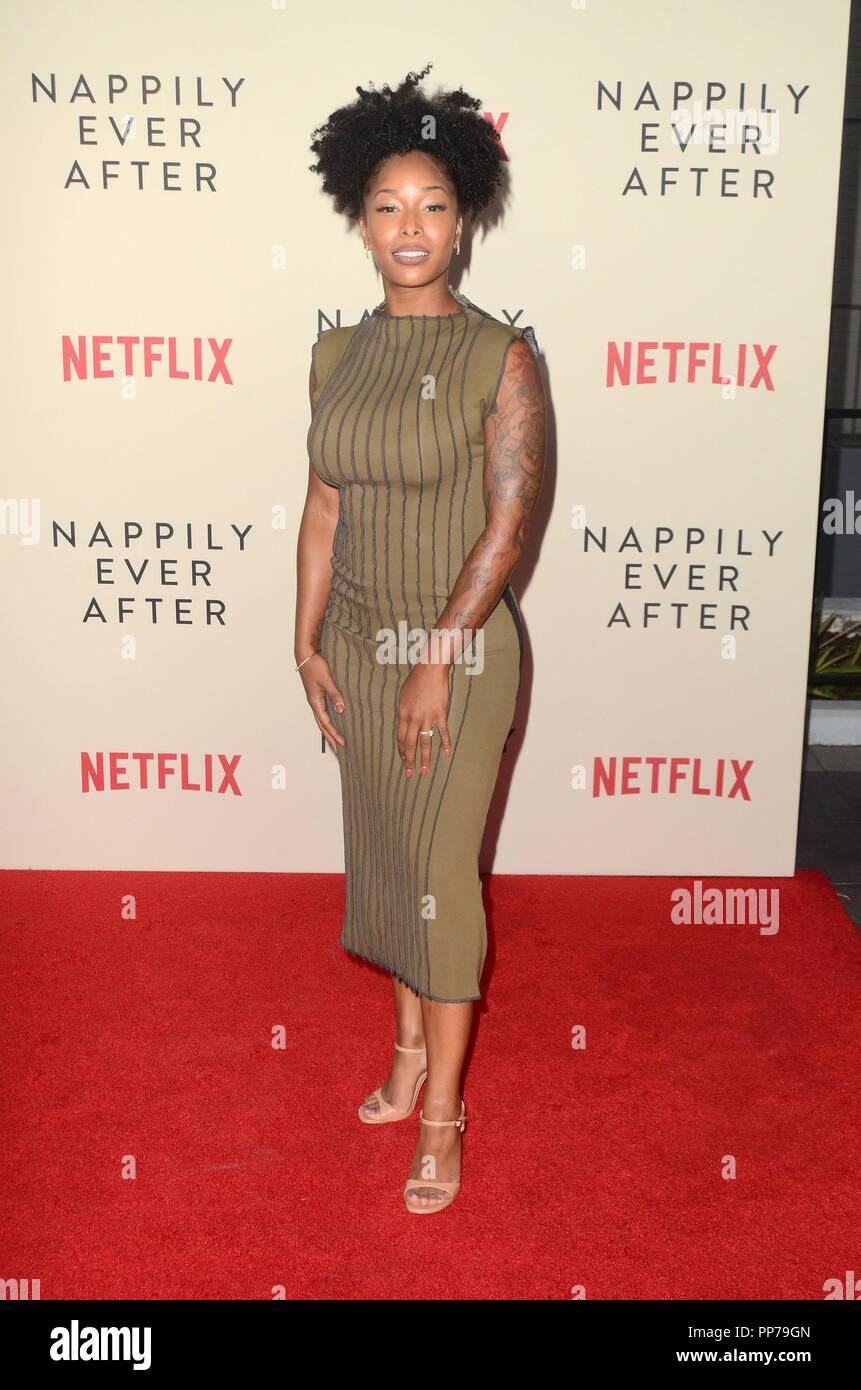 Los Angeles, CA, USA. 20th Sep, 2018. Brittany S. Hall at arrivals for