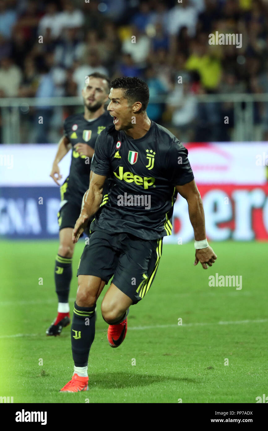 Cristiano ronaldo juventus celebrates hi-res stock photography and ...