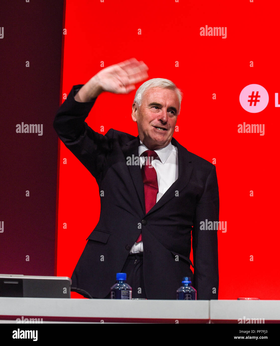 Labour Conference Liverpool 2018 Stock Photo
