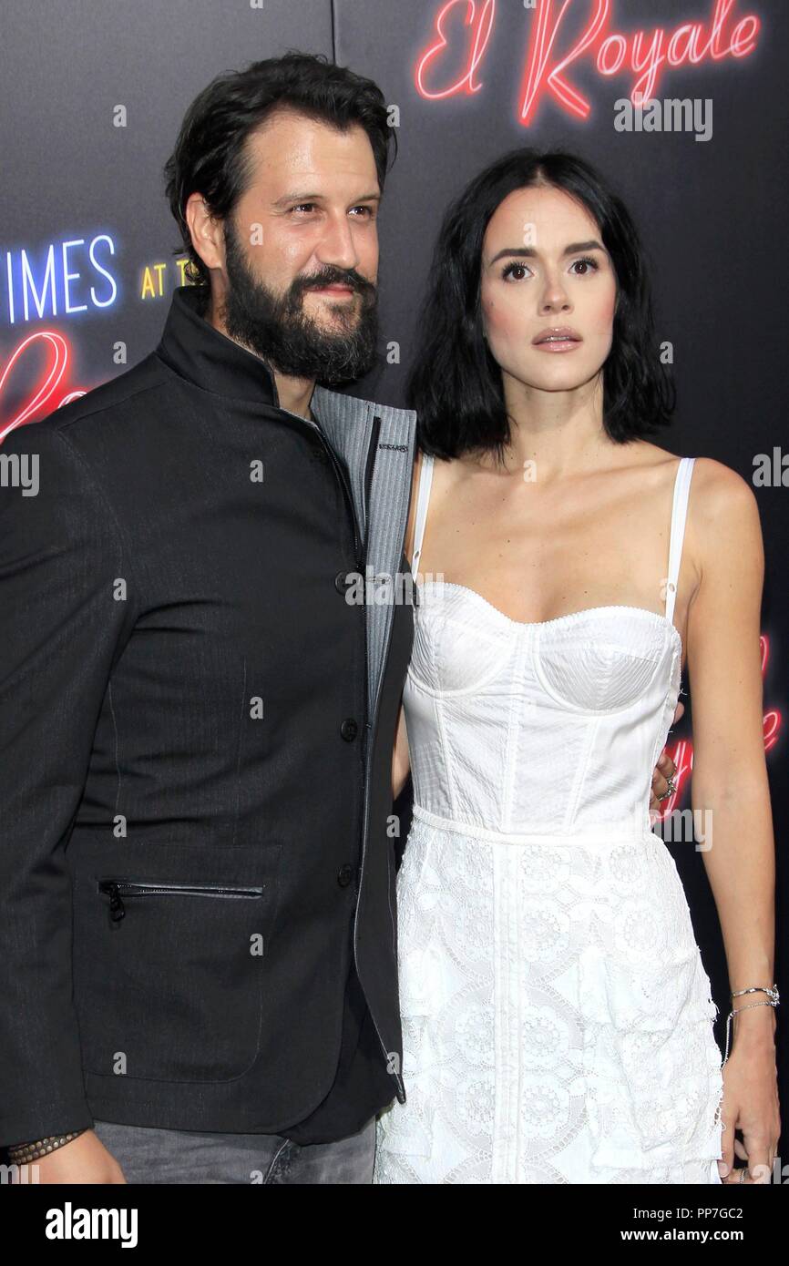 Stefan Kapicic, Ivana Horvat at arrivals for BAD TIMES AT THE EL ROYALE