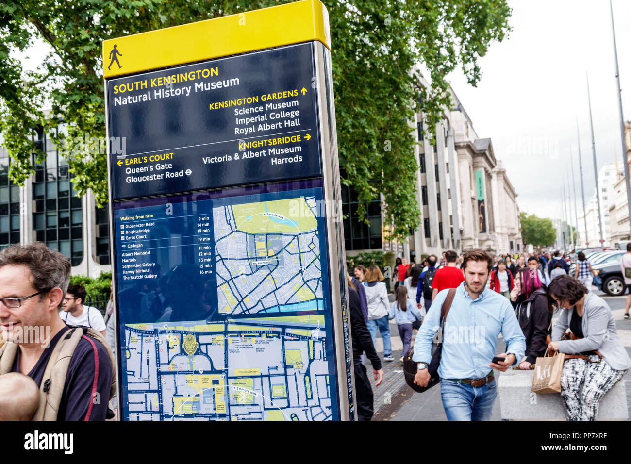 United Kingdom Great Britain England, London, South Kensington, Legible