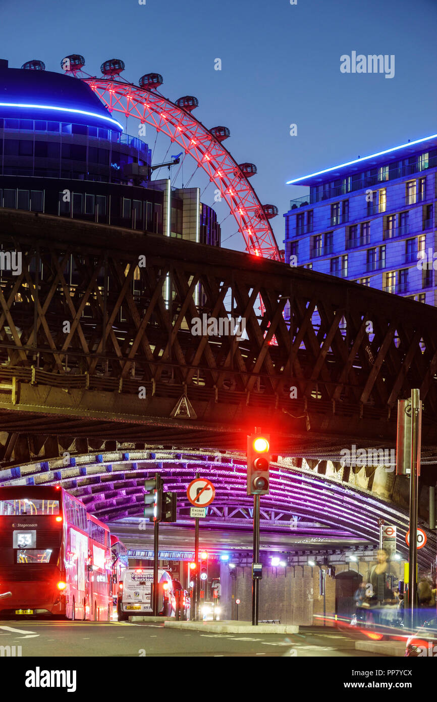 Eye London London Eye Night – Stock Editorial Photo © wirestock_creators  #653946378