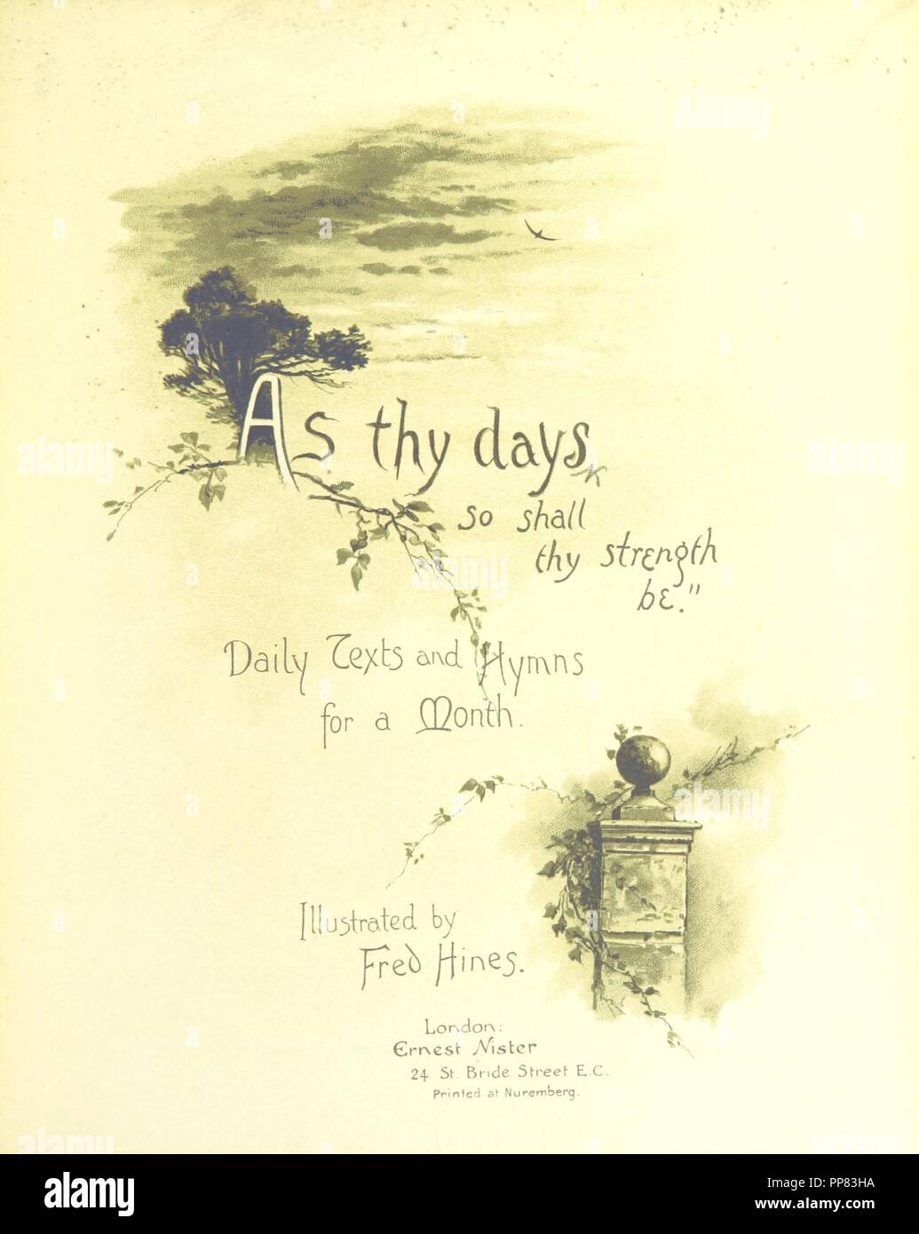 Thy Days Shall Thy Strength High Resolution Stock Photography And Images -  Alamy