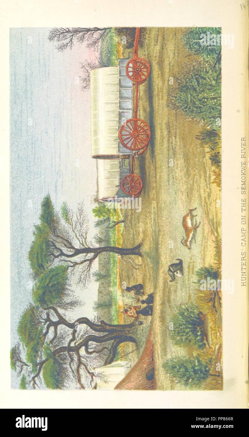 Image  from page 210 of 'Matabele Land and the Victoria Falls . Edited by C. G. Oates . Second edition. [With appendices by G. Rolleston, R. B. Sharpe, J. O. Westwood, and R. A. Rolfe.]' . Stock Photo