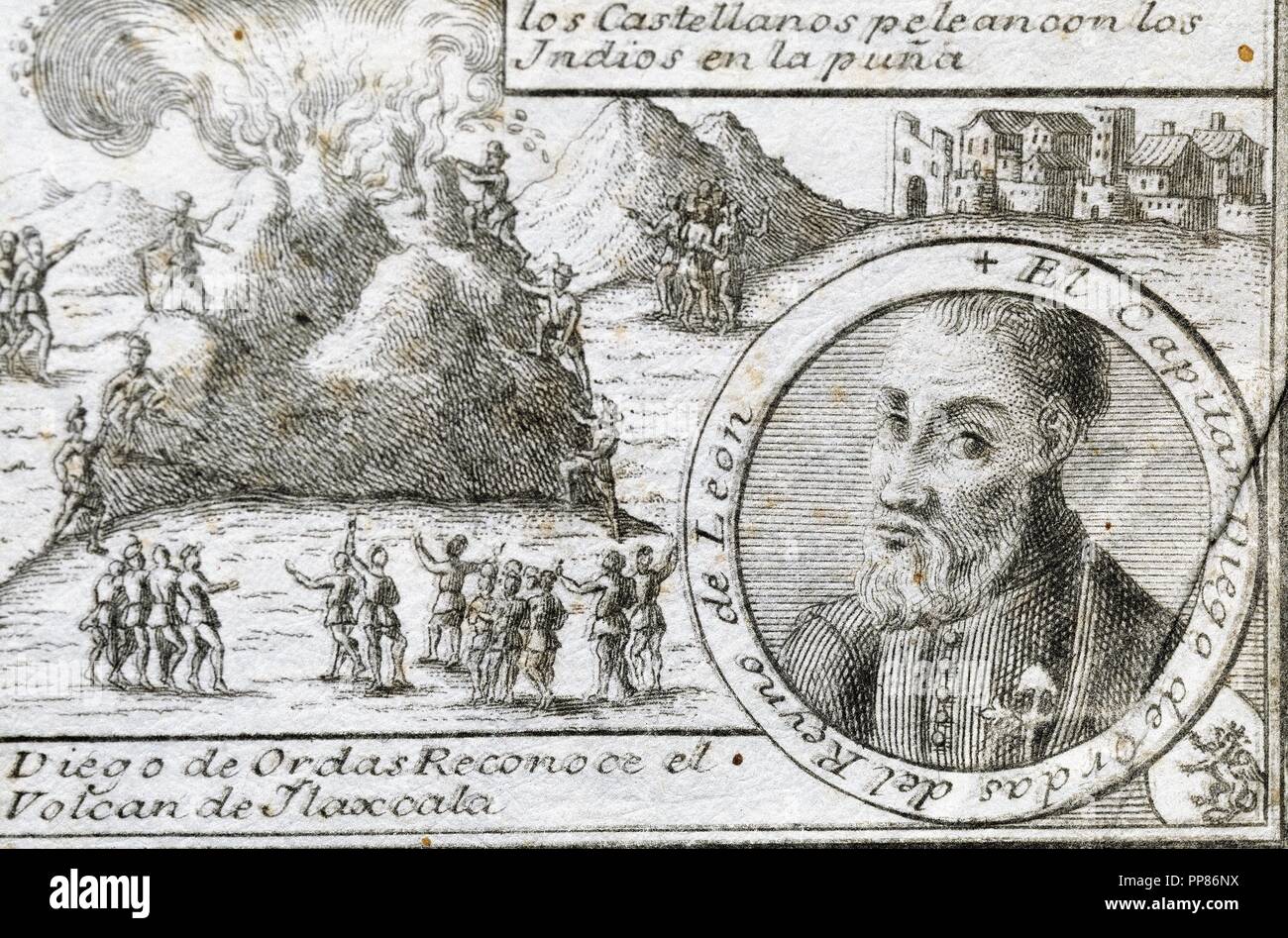 Diego de Ordaz (14801532). Spanish explorer and soldier. Ordaz, with a