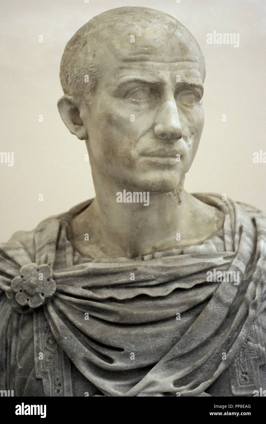 Unidentified portrait. Modern bust by the Italian sculptor Guglielmo