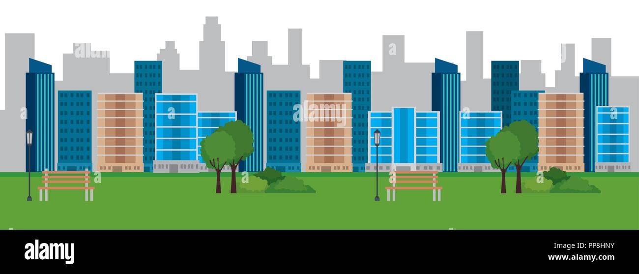 park landscape scene icon Stock Vector Image & Art - Alamy