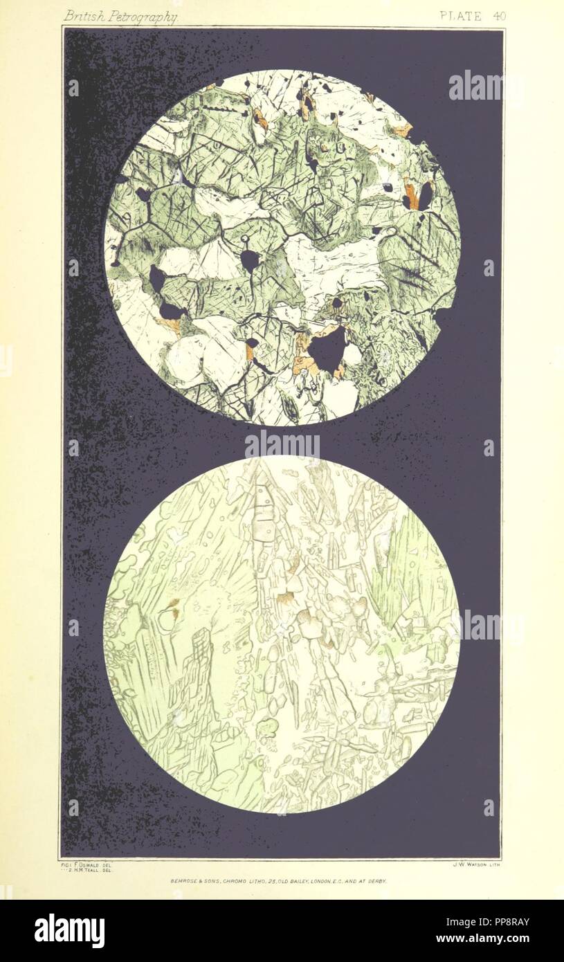 Image from page 623 of 'British Petrography with special reference to ...