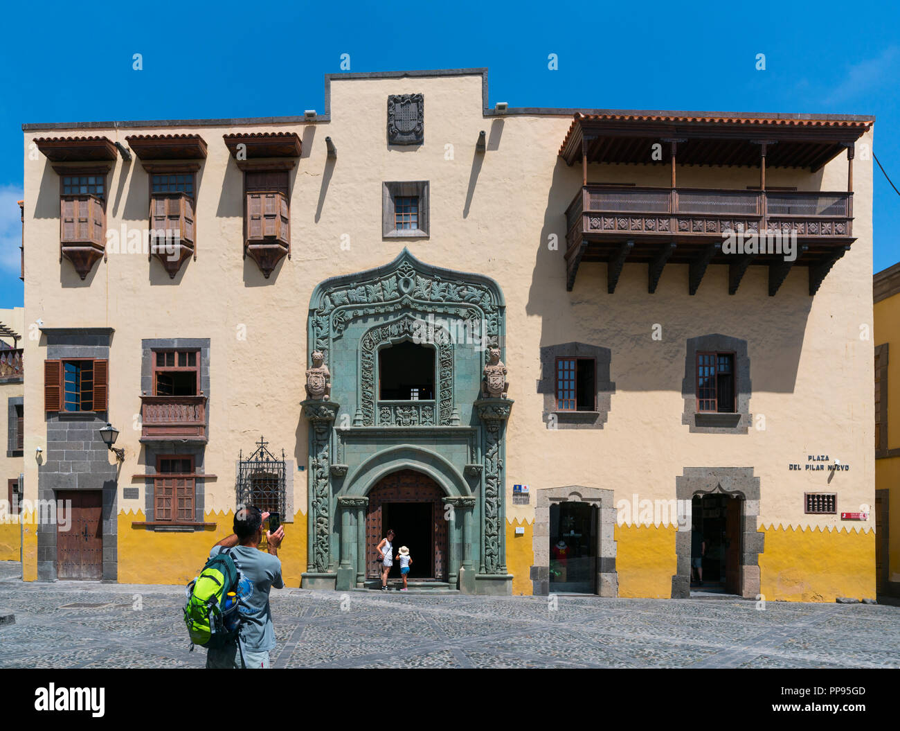 Christopher Columbus House Museum, Vegueta neighborhood, Las Palmas ...