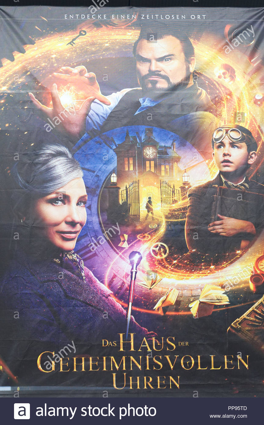 Movie Poster For Das Haus Der Geheimnisvollen Uhren The House