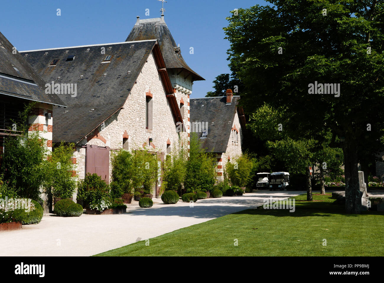 International Garden Festival, Domain of Chaumont-sur-Loire, Centre for arts and nature, Loire valley, Loir-et-Cher, Touraine, France, Europe Stock Photo