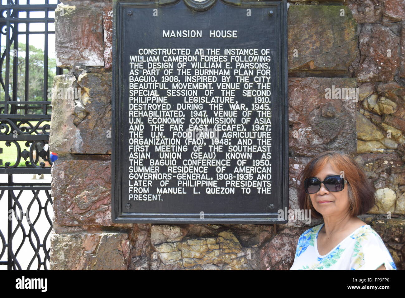The Mansion The Presidential House in Baguio has been the official summer residence of the