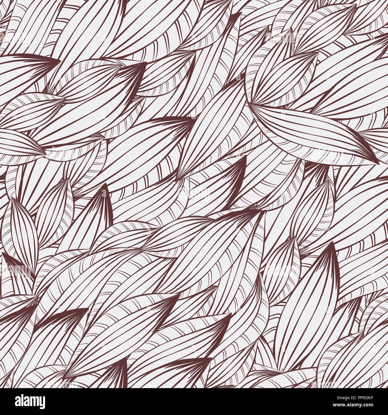 monochrome seamless abstract pattern Stock Vector