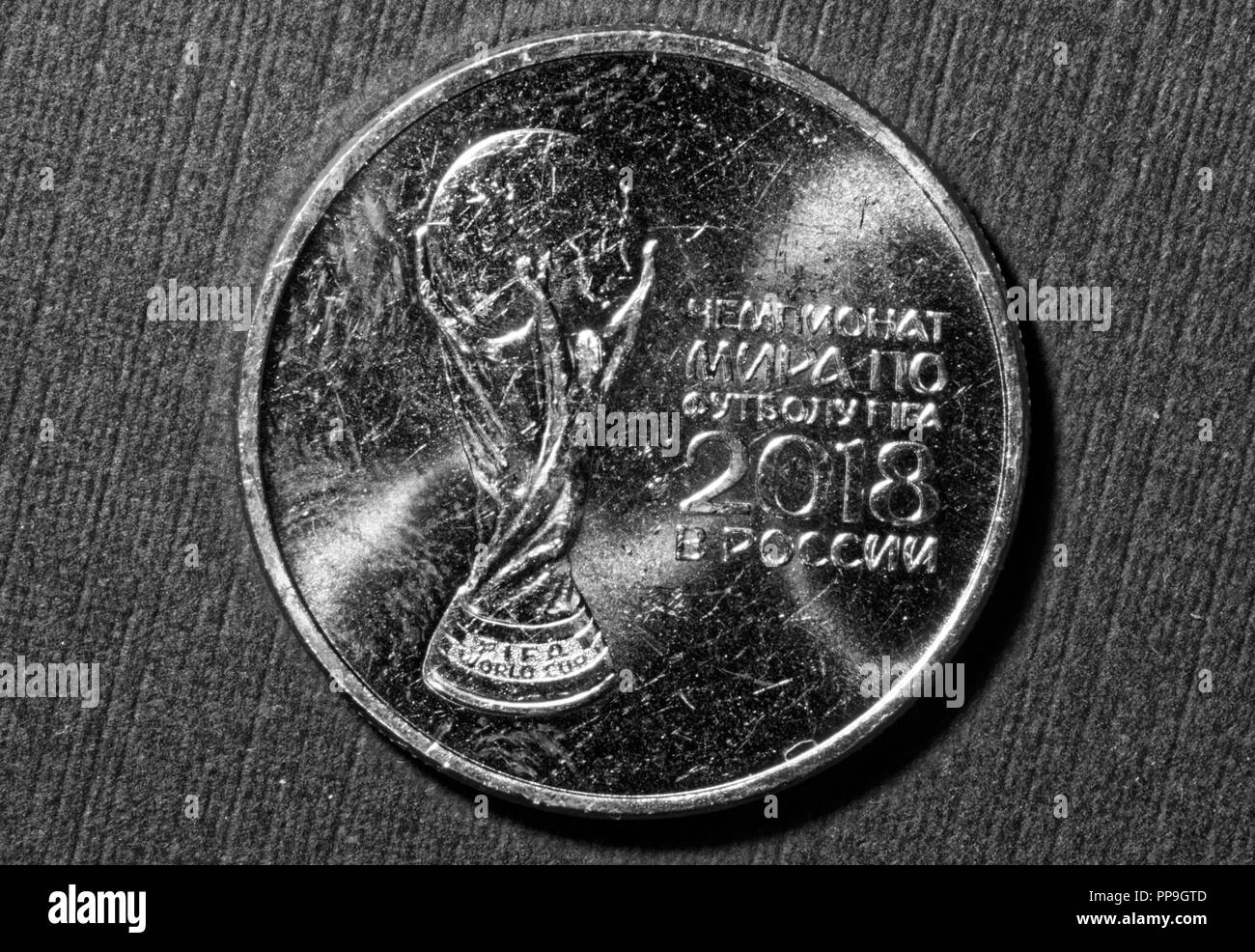 Coin 10 rubles football club LIVERPOOL Russia
