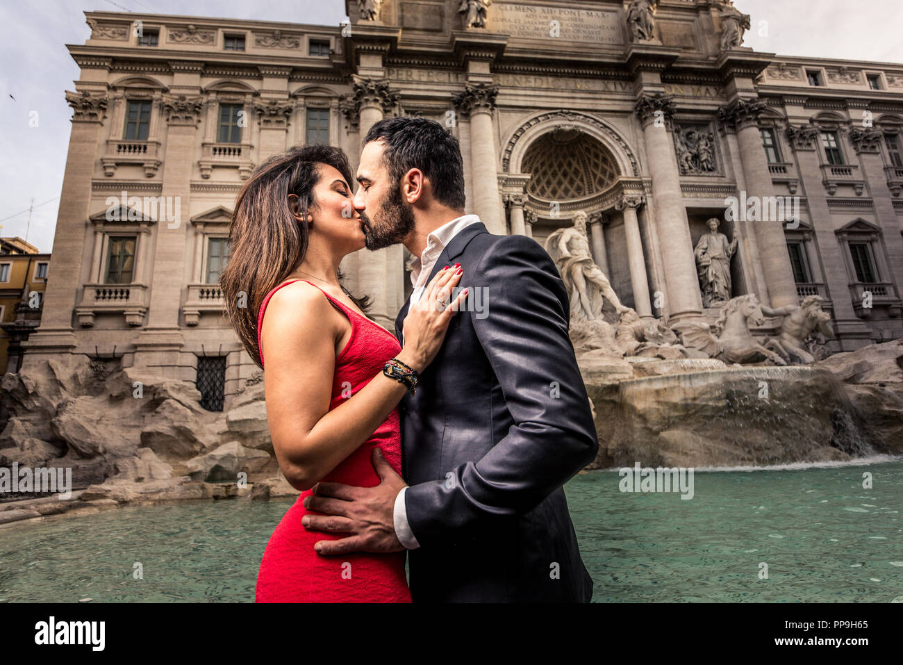 Beautiful Couple Dating Rome Italy Boyfriend Stock Photo (Edit Now ...