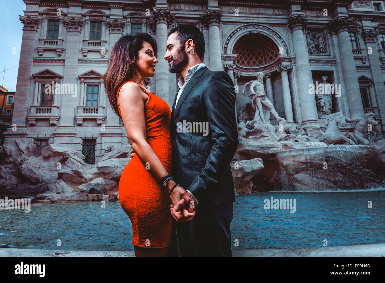 Dating Couple In Rome On A Nice Spring Day Stock Photo & More Pictures ...