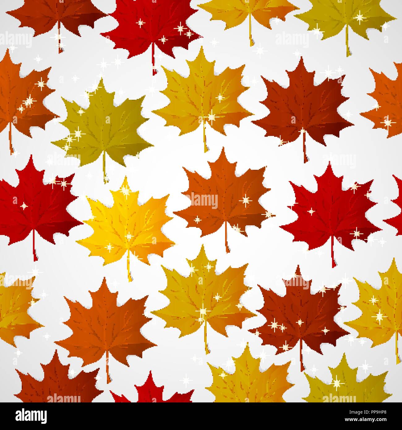 Maple fall leaf Stock Vector Images - Alamy